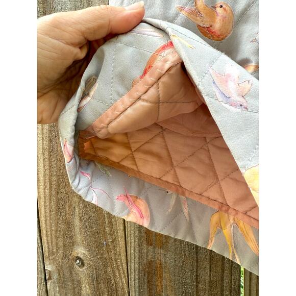 Jill Stuart Collection Quilted Bird Shorts - Picture 3 of 7